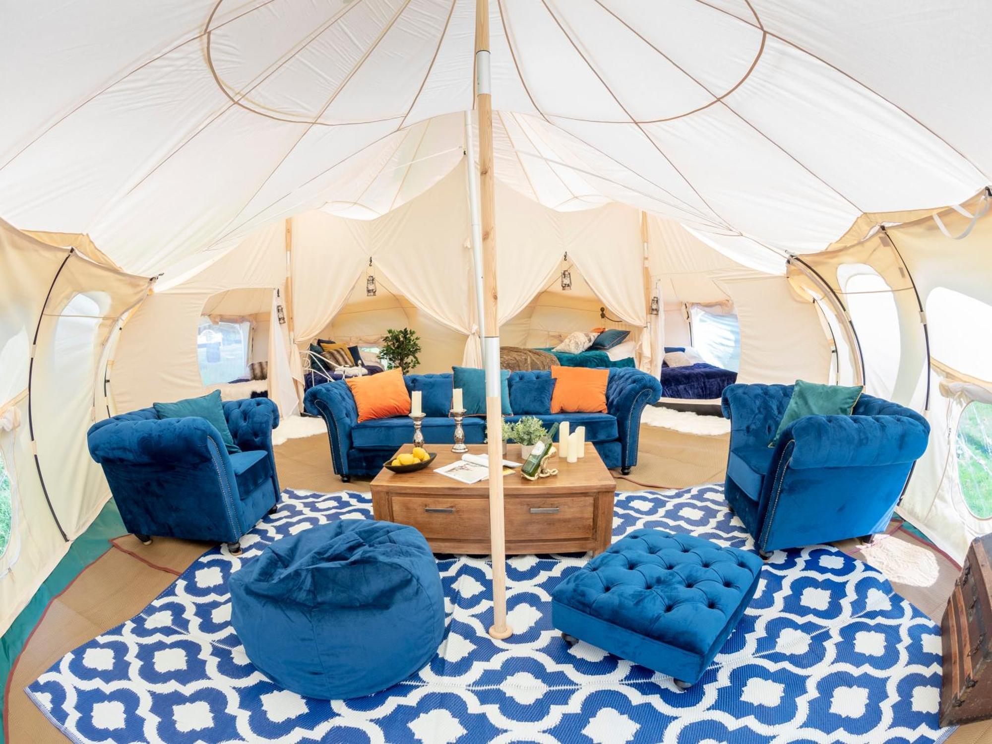 Stargazer Glamping Uk The Mahal 8 People Hotel Ross-on-Wye Kültér fotó